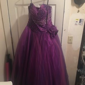 Three prom dresses